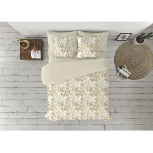 Dekbedovertrek set Pierre Cardin LUCIA Bruin Bed van 105 2 Onderdelen
