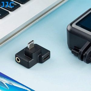 35mm audio USB-C adapter voor DJI Osmo Action Sport Camera - externe microfoon TRS-stekker - batterijoplading gegevensoverdracht audio oplaadadapter