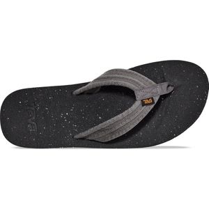 Teva M REFLIP CANVAS Heren Slippers - Zwart/Grijs - Maat 45.5