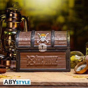 One Piece Treasure Chest Beschuitbus meerkleurig Keramiek - Anime, Fan merch, TV-series