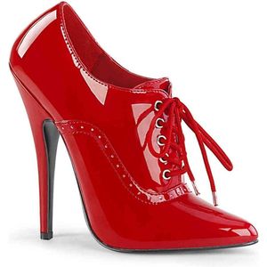 Devious - DOMINA-460 Hoge hakken - Paaldans schoenen - 35 Shoes - Rood