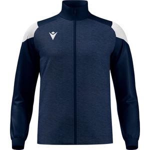 Macron Glory Prometheus Top Full Zip Heren - Marine / Wit | Maat: S