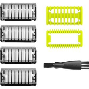 Geschikt voor OneBlade Opzetstuk Set - Opzetkam OneBlade - Body Comb - Voor One Blade & OneBlade Pro 7 delig