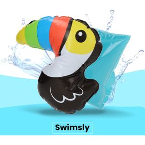 Swimsly® Zwembandjes - Zwembandjes - Zwemveiligheid - Zwemvest - Toekan - 3-6 jaar