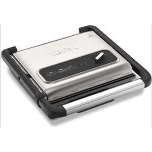 Tefal GC242D Inicio Grill Adjust - Contactgrill - multifunctionele paninigrill - RVS - 2000 W