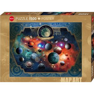Puzzel Space World (1500 st.)