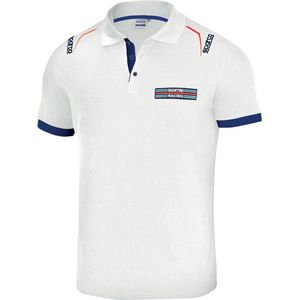 Sparco Martini Racing Polo - Maat M - Wit - Formule 1