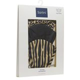 Sarlini Mondkapjes Zebra/luipaard Polyester Beige 3 Stuks
