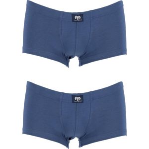 Ceceba heren boxers buikmodel (2-pack) - blauw - Maat: 6XL