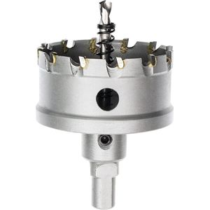 65mm TCT carbide gatenzaag boor - Op zwaar werk berekend - Gatensnijder voor roestvrij staal - Metaal legering - Gietijzer koper