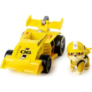 PAW Patrol Race & Go Ready Race Rescue - Rubble - Speelgoedvoertuig met geluiden en actiefiguur