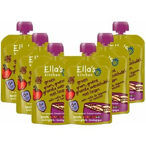 6x Ella's kitchen Groente Ovenschotel met Linzen 6+ m 130 gr