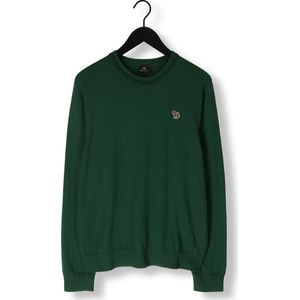 Paul Smith Mens Sweater Crew Neck Zeb Bad Truien & Vesten Heren - Sweater - Hoodie - Vest- Groen - Maat XL