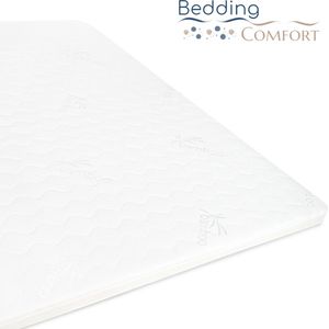 Beddingcomfort - 140x200cm - 7cm dikte - Bamboe tijk - HR50 - Afritsbaar en wasbaar - Hotel kwaliteit