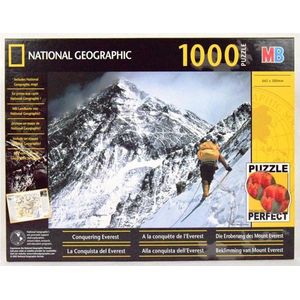 National Geographic puzzel Beklimming van Mount Everest
