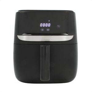 Wartmann WM 2203AF, Keramische Airfryer / heteluchtfriteuse, 5,7 liter, weegschaalfunctie, PFAS-vrij, zwart