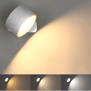 Solacis Wandlamp oplaadbaar - Wandlamp - Wandlamp oplaadbaar binnen - Wandlamp binnen - Must have voor in uw woning!