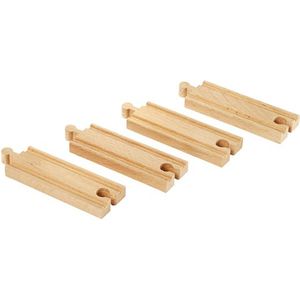 BRIO Halve rechte rails - 33334