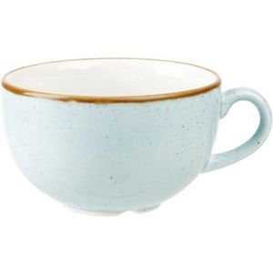 Churchill Stonecast Cappuccinokoppen Blauw 354ml (12 Stuks) - Churchill DK513