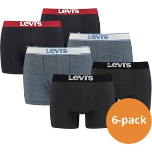 Levi's Boxershorts - 6-pack Verrassingspakket - Levi's heren ondergoed Mixed pakket - Maat L