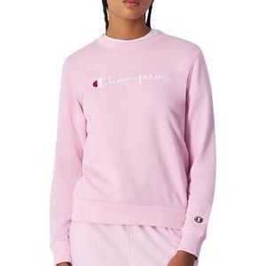 Champion Embroidered Big Script Logo Sweater Dames - Maat M