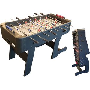 TopTable Score Fold-Up Black - Opklapbare Voetbaltafel met 13mm Stangen