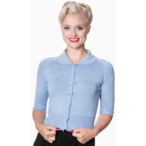 Dancing Days - April Cardigan - XL - Blauw