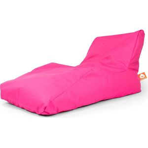 Whoober loungestoel zitzak Bali XL outdoor fuchsia - Wasbaar - Voor binnen en buiten