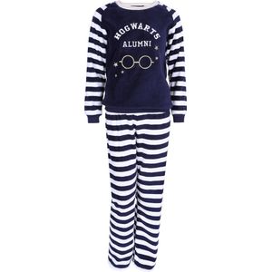 HARRY POTTER - Marineblauwe Fleece Pyjama / S