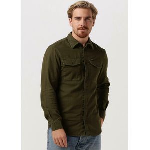 G-Star Raw Marine Slim Shirt L/s - met lange mouwen - Heren Groen - Maat M