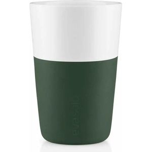 Eva Solo - Beker voor Cafe Latte Set van 2 Stuks Emerald Green - Aluminium - Groen