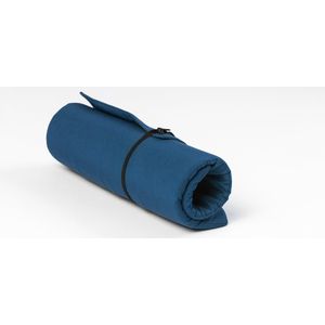 Heat Experience verwarmd Outdoor kussen - Blauw - inclusief powerbank - draadloos warmtekussen