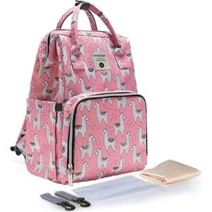Waterdichte Luiertas Rugzak met Geïsoleerde Vakken - Multifunctionele Babytas voor Ouders