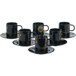 MARMERLOOK-KOFFIESET-ZWART-12DELIG