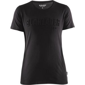 Blaklader Dames T-shirt 3D 3431-1042 - Zwart - XXL