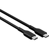 USB-C naar USB-C kabel - USB2.0 - tot 240W / zwart - 1 meter