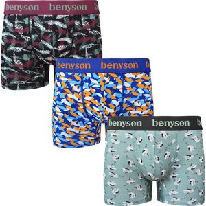 Heren boxers Benyson Bamboo 3-pack maat L