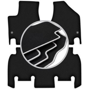 CARLUX-SILVER automatten voor: Chrysler Pacifica RU minivan (2016-)