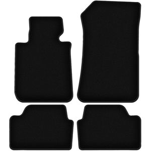 BASIC zwarte veloursmatten voor: BMW 1 F21 hatchback (2011-2019)