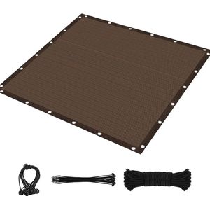 RoyaLuxe - Schaduwdoek - Zonnezeil - Zon - Privacy Scherm - 3x4m