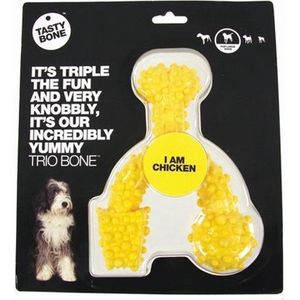 TastyBone - Large - Trio Bone chicken - Hond - Kauwspeelgoed - Vegan