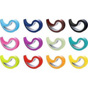 12-delige Stoppi raam- en deurstopper set - veelkleurig