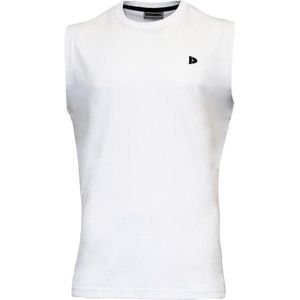 Donnay - T-shirt zonder mouw (Stan) - Sportshirt - Heren - White (001) - maat 4XL