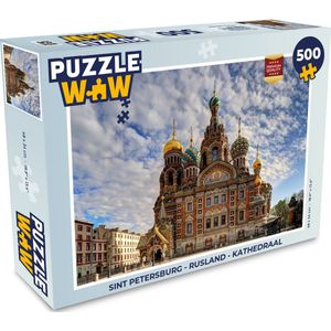 Puzzel Sint Petersburg - Rusland - Kathedraal - Legpuzzel - Puzzel 500 stukjes