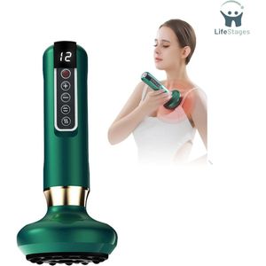 LifeStages - Cellulite Massage Apparaat - Cellulitis-Massageapparaat - Cupping-Apparaat Voor Het Reinigen Van Meridianen - Cellulitis-Apparaat - Verstelbare Body Shaper Voor De Buik - Variabele Anti-Cellulitis Massage