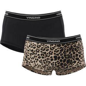 Vingino meisjes Hipster 2-Pack Panter - 104