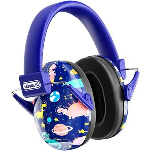 Kids Ear Defenders Noise Cancelling Hoofdtelefoon voor Kinderen met Verstelbare Hoofdband - Kinderen Oorbescherming voor Monster Jam Vuurwerk Concerten en Voetbal Game - Blauw Ear Defender