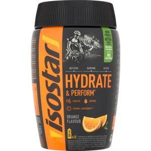 3x Isostar Hydrate & Perform Orange 400 gr