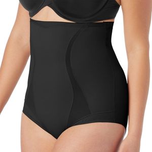 Maidenform Firm Foundations High Waist Slip Dames Corrigerend Ondergoed - Zwart - Maat S