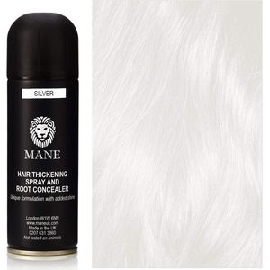 Mane Hair Thickening Spray & Root Concealer - Zilver 200 ml